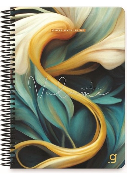 Exclusive Volume Spiralli Mavi Sert Kapak 100 Yaprak 17*24 Çizgili Defter fiyatları