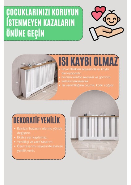 Perge Model, Çam Renk, 176 cm Petek Kaplama, Dresuar