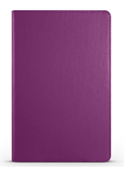 Lenovo M11 TB-330FU Uyumlu Kılıf Mikrofiber Astarlı Suni Deri 360 Derece Dönebilen Standlı Tablet Kılıfı