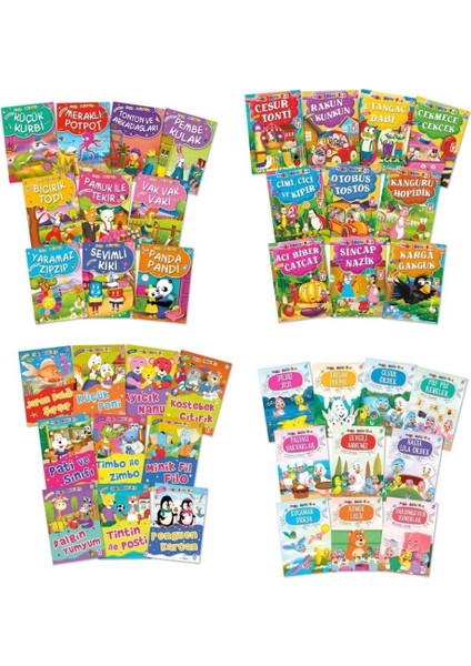 1. Sınıflar İçin Mini Masallar Set 40 Kitap