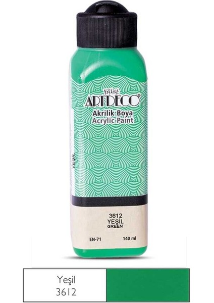 Akrilik Boya 140 ml Yeşil