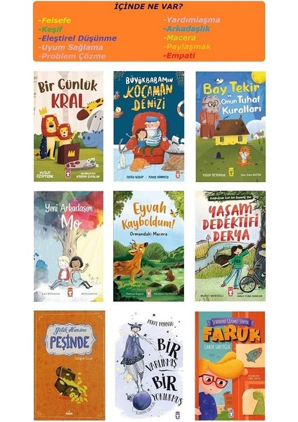 2. ve 3. Sınıf Hikaye Seti 9 Kitap