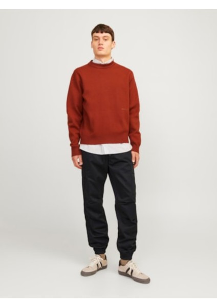 Jack & Jones 12258324 Jpstkane Jjroupe Jogger Cargo Pantolon Siyah