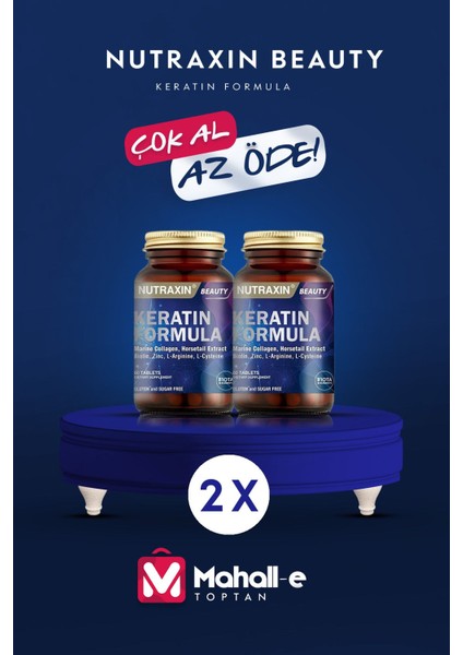 Keratin Formula 60 Tablet 2'li
