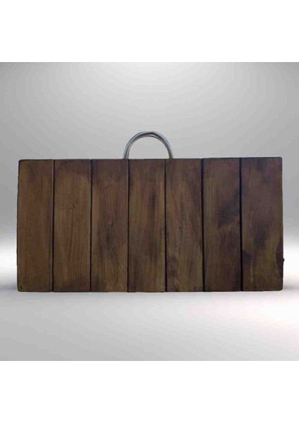 Katlanabilir Ahşap Kamp Masası, Tavla Şeklinde Kolay Taşıma, 60X60X55 cm fiyatları