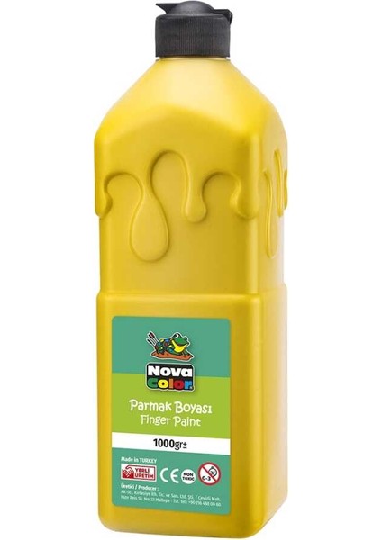 Parmak Boyası Sarı 1 kg NC 315