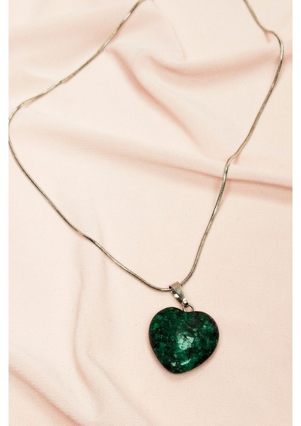 Azurit Doğal Taşı Zincirli El Yapımı Kolye Uç: 2 cm Zincir: 20 cm Kutulu modelleri