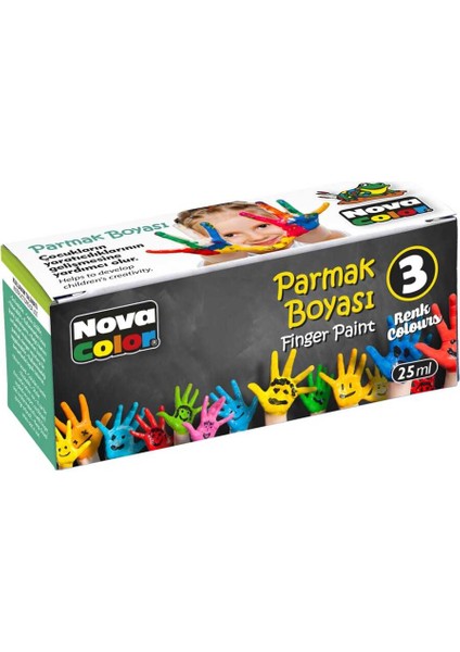 Parmak Boyası 3'lü NC 137