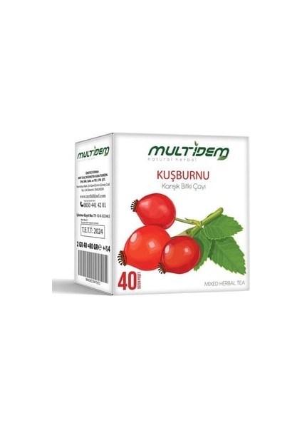 Kuşburnu Çayı 40 Lı Paket