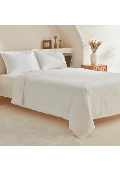 Karaca Home White Collection Lavin Çift Kişilik Nevresim Takımı Beyaz modelleri