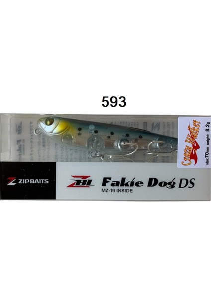 Zipbaits Fakie Dog 70MM Wdt Su Üstü 8.2gr Maket Yem