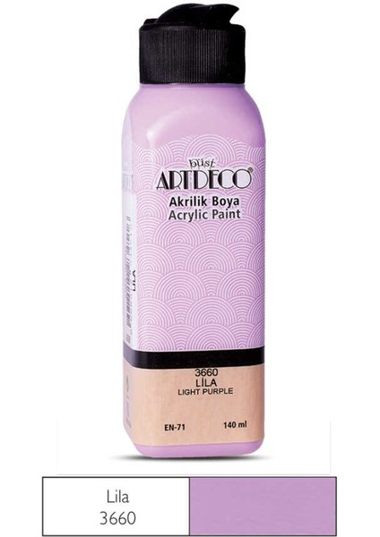 Akrilik Boya 140 ml Lila 070R-3660