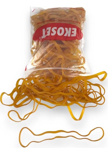 22 cm Büyük Boy Paket Lastiği 40 Adet 220 x 5 mm