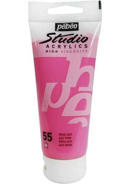 Akrilik Boya Studio 100 ml Azo Pink