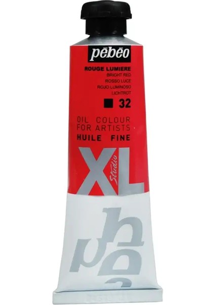 Huile Fine Xl Yağlı Boya 37 ml 32 Bright Red