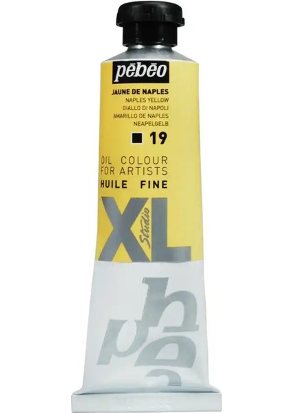Huile Fine Xl Yağlı Boya 37 ml 19 Naples Yellow