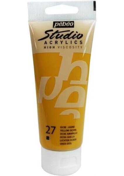 Akrilik Studıo Boyaları 100 ml Yellow Ochre