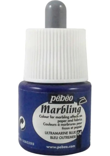 Ebru Boyası Marbling 45 ml Ultramarine Blue