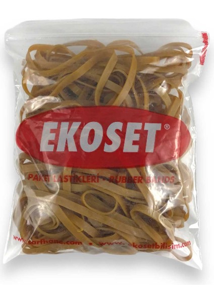 15 cm Kalın Paket Lastiği 50 Adet 150 x 5 mm fiyatları