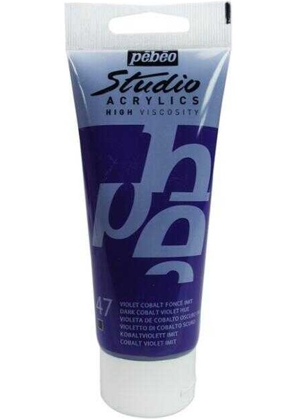 Studıo Akrilik Boya 100 ml Dark Cobalt Violet