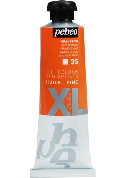 Huile Fine Xl Yağlı Boya 37 ml 35 Vivid Orange