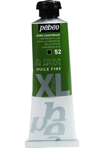 Huile Fine Xl Yağlı Boya 37 ml 52 Chartreuse Yellow