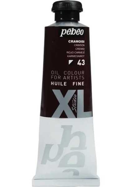 Huile Fine Xl Yağlı Boya 37 ml 43 Crimson