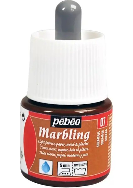 Ebru Boyası Marbling 45 ml Sienna 130*07