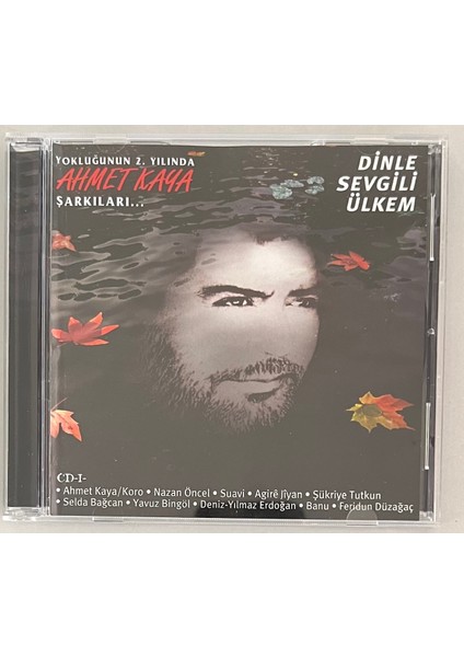 Ahmet Kaya Şarkıları Dinle Sevgili Ülkem 2 CD (Orjnal Dönem Baskı Cd)