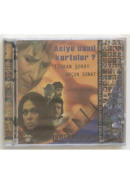 Asiye Nasıl Kurtulur Türkan Şoray Orçun Sonat CD (Jelatininde Sıfır Orjnal Dönem Baskı Cd)