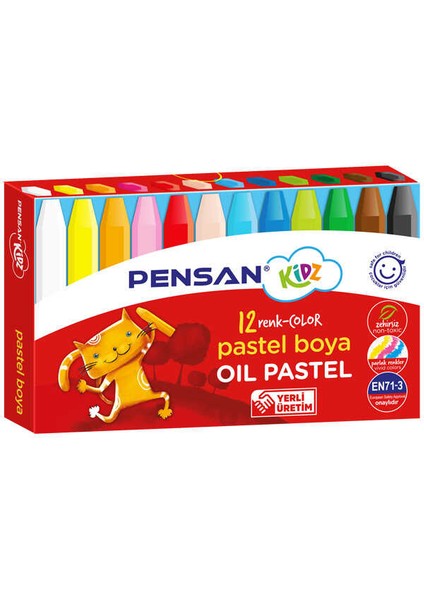 Pastel Boya Kidz 12 Renk 98060