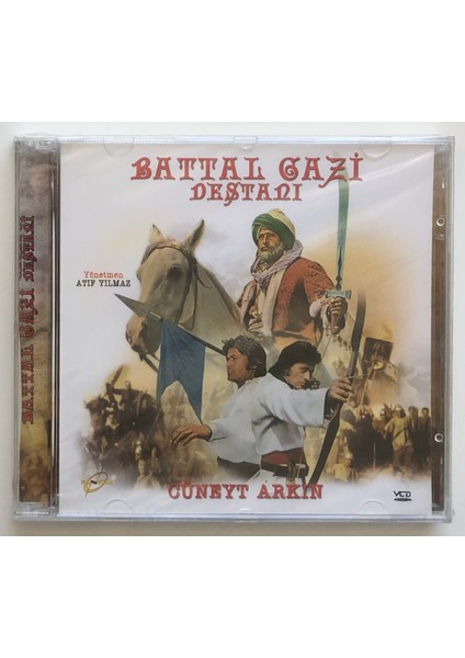 Battal Gazi Destanı CD Cüneyt Arkın  (Jelatininde Sıfır Orjnal Dönem Baskı Cd)