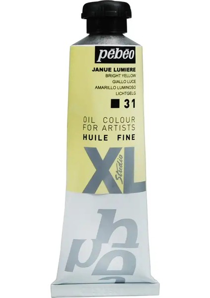 Huile Fine Xl Yağlı Boya 37 ml 31 Bright Yellow