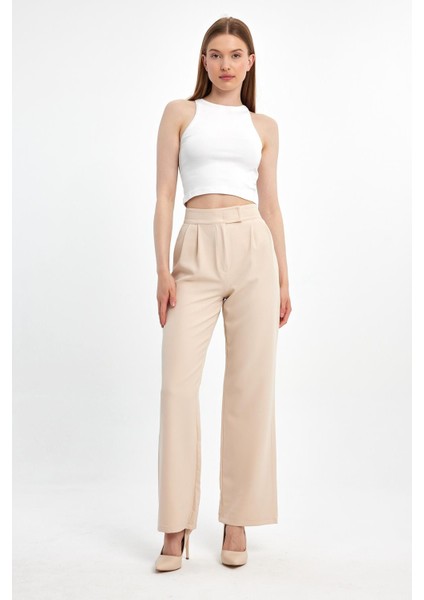 Cırtlı Double Palazzo Pantolon