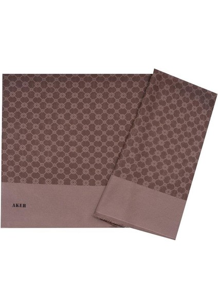 932 Aker Elegance Monogram Şal 1090100