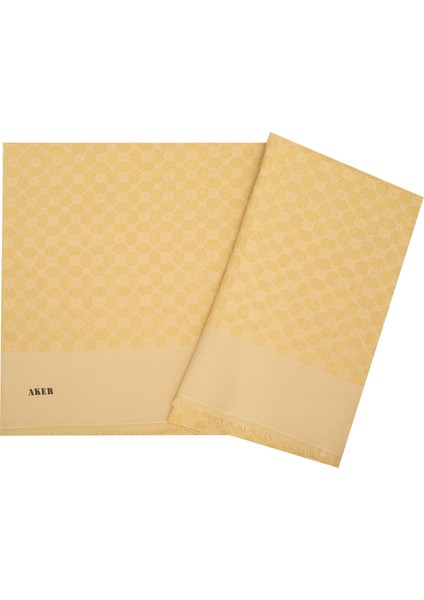 961 Aker Elegance Monogram Şal 1090100
