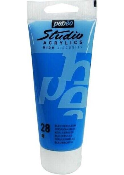 Akrilik Studıo Boyaları 100 ml Cerulean Blue