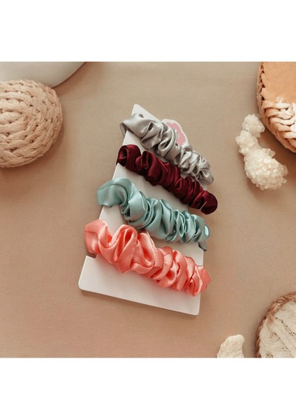 Göz Alıcı Saten Büzgülü Toka Seti fiyatları