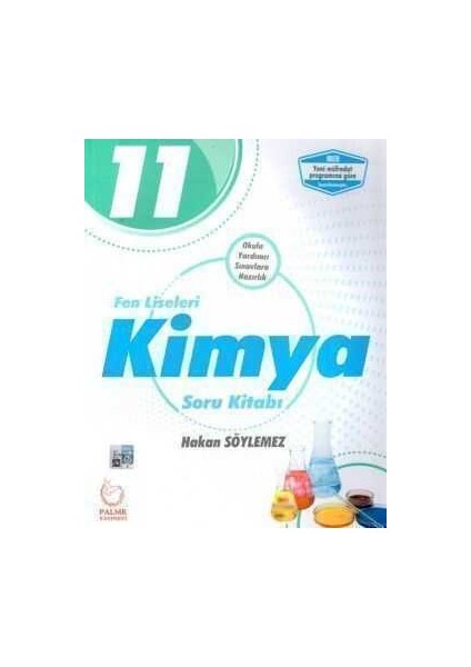 11. Sınıf Fen Liseleri Kimya Soru Kitabı Palme Yayıncılık