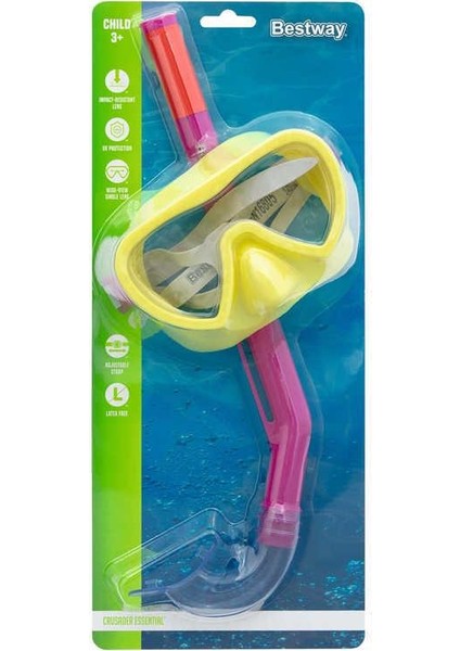 Maske Snorkel Çocuk - 24036 - Crusader Essantial