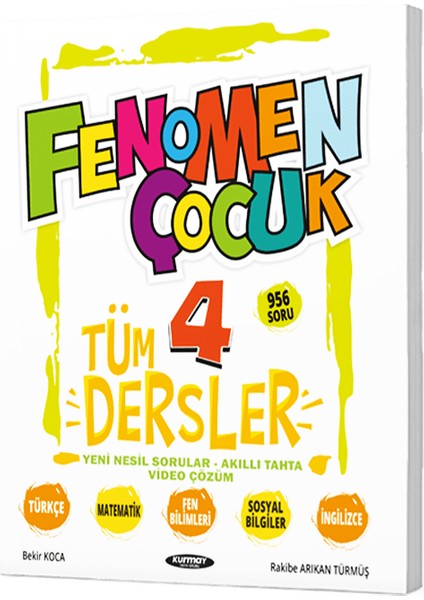 Fenomen Çocuk 4. Sınıf Tüm Dersler Yeni Nesil Soru Bankası