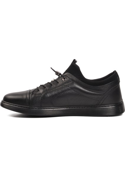 Pierre Cardin 382016 Siyah Deri Erkek Casual Ayakkabı