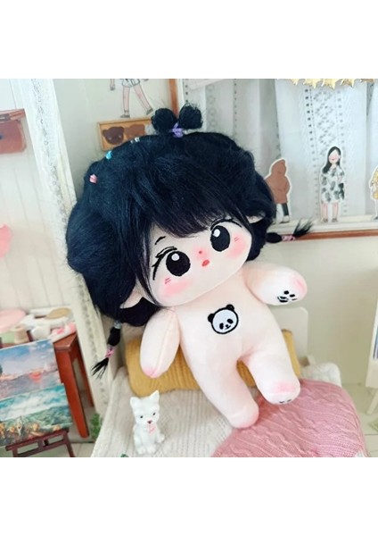 20 cm Idol Bebek Peluş Pamuk Yıldız Bebekler Kawaii Dolması Bebek Plushies Hiçbir Nitelikler Bebek Oyuncakları Hayranları Koleksiyonu Çocuk Hediyeler (Yurt Dışından)