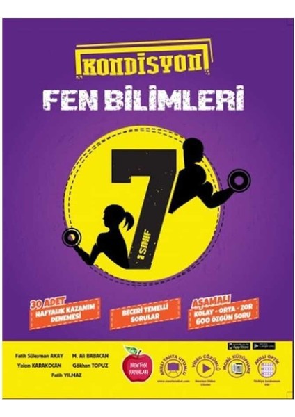 7. Sınıf Fen Bilimleri Kondisyon Deneme