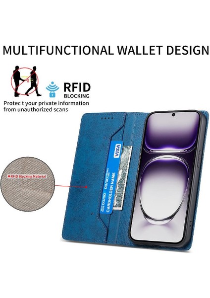 Oppo Oppo 12 5g Tpu Darbeye Kickstand Iş Rahat Için Flip Case (Yurt Dışından) modelleri