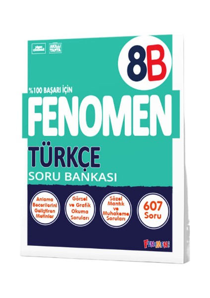 8. Sınıf Lgs Türkçe (B) Fenomen Soru Bankası Gama Okul Yayınları