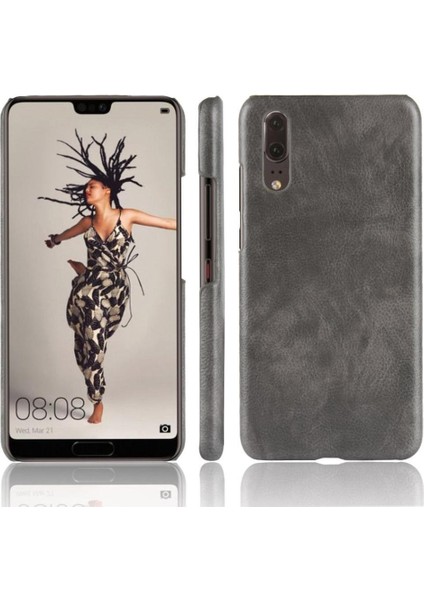 Mays Boutique Huawei P20 Anti Scratch Uyumluluk Koruyucu Kapak Için Retro Kılıf (Yurt Dışından)