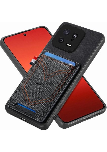 Xiaomi 13 Için Crad Yuvası Kot Cep Tasarım Manyetik Araç Montaj (Yurt Dışından) fiyatları