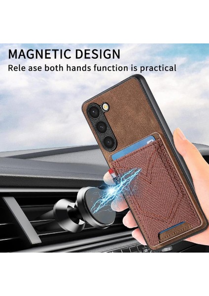 Samsung Galaxy S23 Manyetik Araç Montaj Kot Cep Tasarım Crad (Yurt Dışından) modelleri
