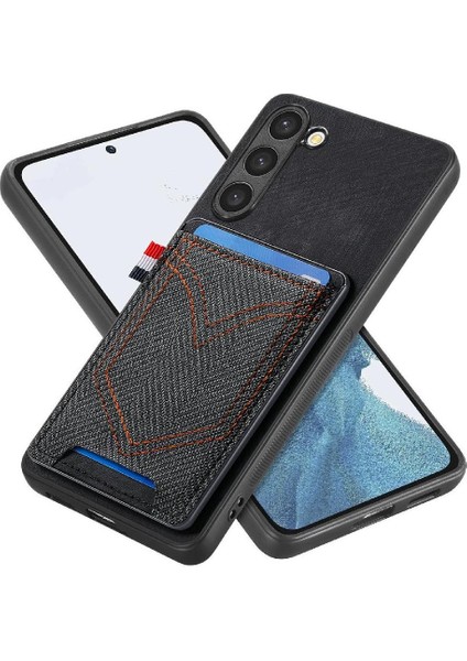 Samsung Galaxy S23 Manyetik Araç Montaj Kot Cep Tasarım Crad (Yurt Dışından)